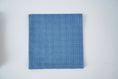 Load image into Gallery viewer, French Finest Cotton Pocket Square in Blue or Lavender