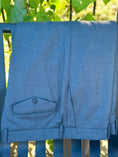 Load image into Gallery viewer, Crittenden Dress Trousers in Charcoal Merino Worsted Wool