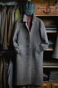 Load image into Gallery viewer, Crittenden Wool Herringbone Topcoat