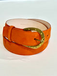 Load image into Gallery viewer, Fine Suede Belts With Horseshoe Buckle