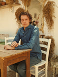 Load image into Gallery viewer, Crittenden x Edo Chambray Shirting, Denim