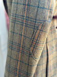 Load image into Gallery viewer, Hacking Jacket in Lambswool Moss/Red/Gold Multiplaid CR 1405