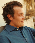 Load image into Gallery viewer, Crittenden x Edo Chambray Shirting, Denim