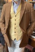 Load image into Gallery viewer, Crittenden Cotton Moleskin Jacket in Cigar Brown