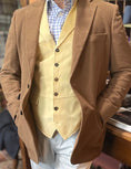 Load image into Gallery viewer, Crittenden Six Button Lapel Vest in Fine Wale Cord