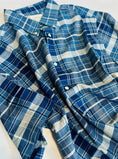 Load image into Gallery viewer, OMTC Short Sleeve Madras Shirt in Blue Madras