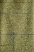 Load image into Gallery viewer, Crittenden Women's Classic Blazer in Sage Tweed with Blue/Gold Windowpane