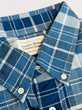 Load image into Gallery viewer, OMTC Short Sleeve Madras Shirt in Blue Madras