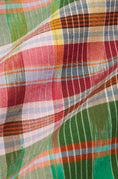 Load image into Gallery viewer, Original Madras Trading Company's Green/Pink Long-Sleeve Madras Shirt