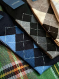 Load image into Gallery viewer, Wool Argyle Socks