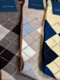 Load image into Gallery viewer, Wool Argyle Socks