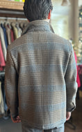 Load image into Gallery viewer, Cashmere and Wool Traveller Coat in Glenplaid/Houndstooth Doublecloth