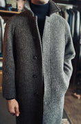 Load image into Gallery viewer, Crittenden Wool Herringbone Topcoat