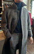Load image into Gallery viewer, Crittenden Wool Herringbone Topcoat