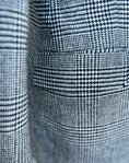 Load image into Gallery viewer, Crittenden Luxury Collection Cashmere/Wool Glen Plaid in Black & White
