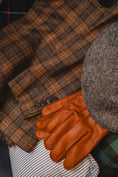 Load image into Gallery viewer, Super-Merino & Cashmere Sportcoat in Sable & Tan Multi-Windowpane
