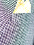 Load image into Gallery viewer, Harrods Flap Pocket Jacket in Black and White Linen Puppytooth
