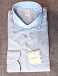 Load image into Gallery viewer, Crittenden x Edo Semi-Spread Collar Shirting, Blue
