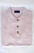 Load image into Gallery viewer, Crittenden Linen/Cotton Knit Shirt in Pale Pink
