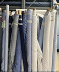 Load image into Gallery viewer, Crittenden x Edo Semi-Spread Collar Shirting, Blue
