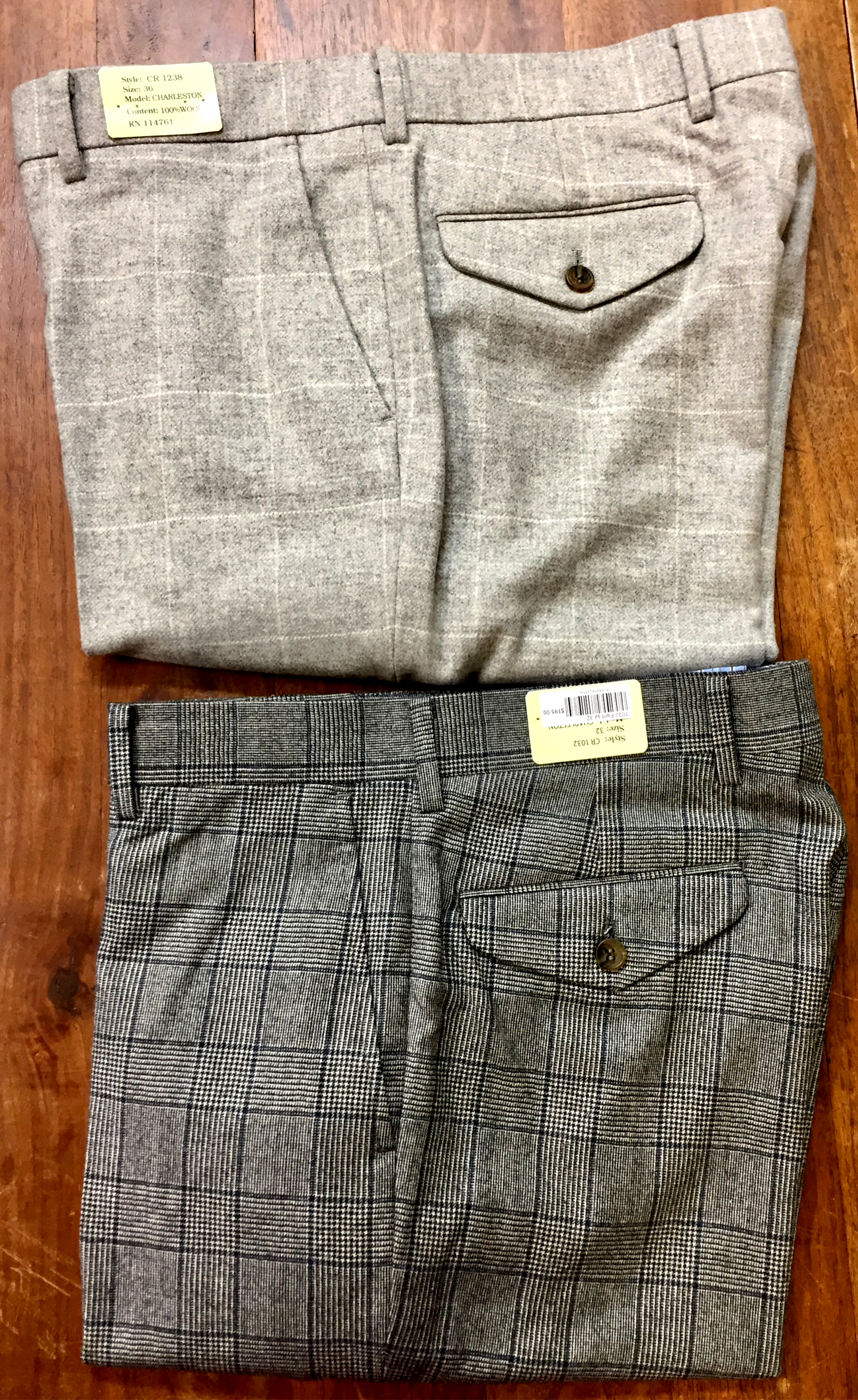 Crittenden Signature English Wool Trousers