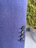 Load image into Gallery viewer, Wool & Cashmere Harrods Flap Pocket Sportcoat in Twilight Blue CR 1660
