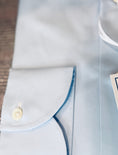 Load image into Gallery viewer, Crittenden x Edo Semi-Spread Collar Shirting, Blue
