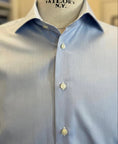 Load image into Gallery viewer, Crittenden x Edo Semi-Spread Collar Shirting, Blue
