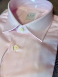 Load image into Gallery viewer, Crittenden x Edo Semi-Spread Collar Shirting, Pale Pink
