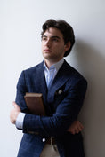 Load image into Gallery viewer, Harrods Flap Pocket Sportcoat in Navy Windowpane

