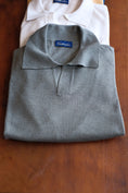 Load image into Gallery viewer, Crittenden Knit Polo with Cuban Collar
