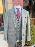 Load image into Gallery viewer, Crittenden 6-Button Lapel Vest in Lovat Tweed
