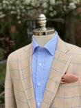 Load image into Gallery viewer, Harrods Flap Pocket Jacket in Soft Salmon and Blue

